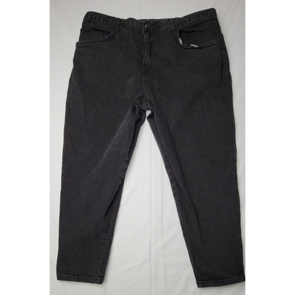 For You Spiegel Jeans Women's Size 24W Petite Black Dark Wash Jeans Vintage